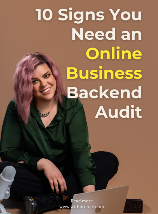 10 Signs You Need an Online Business Backend Audit