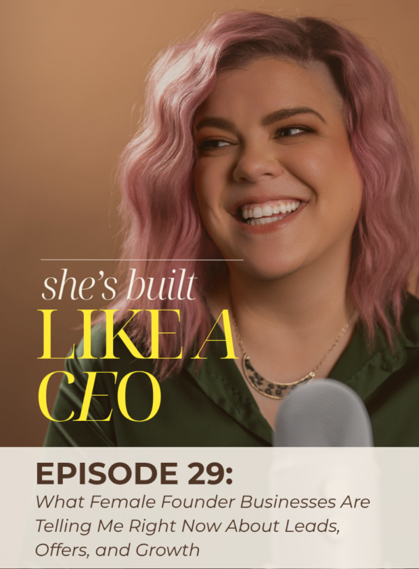 Ep. 29: Female Founder Business Diagnosis — Fix the Right Thing